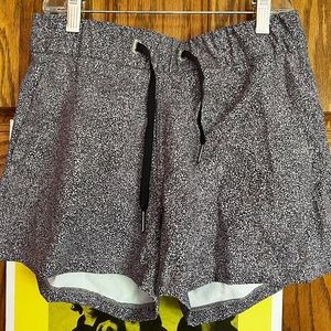 Lululemon Heathered Black Shorts